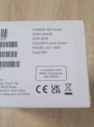 Honor 200 Smart 5G-6.8" 8GB/256GB Dual-Sim Libre