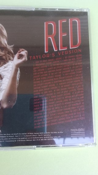 Taylor Swift - Red (Taylor's Version) CD