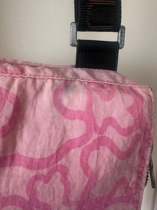 Bolso Tous rosa estampado