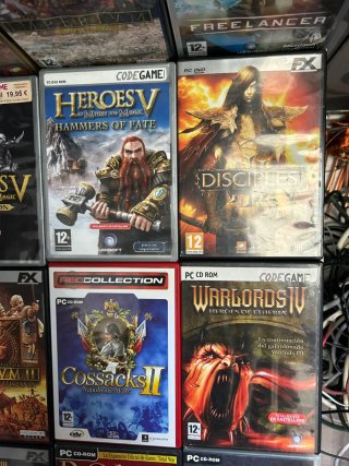 Lote 16 discos con juegos para PC