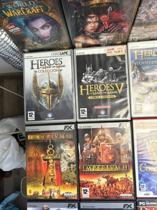 Lote 16 discos con juegos para PC