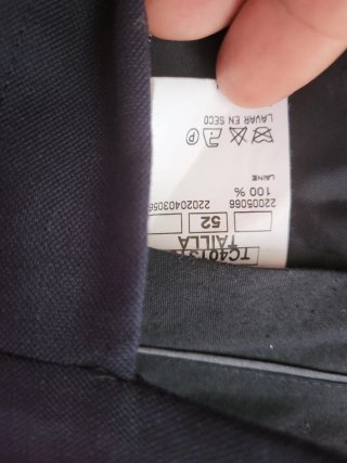 Traje completo Saco, Pantalón y Camisa Talla L