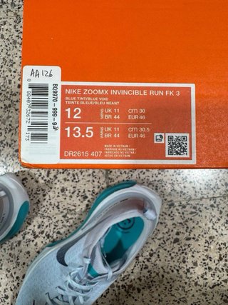 Nike Zoomx Invincible Run Fk 3 Talla 42