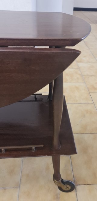 Camarera inglesa madera alas abatibles