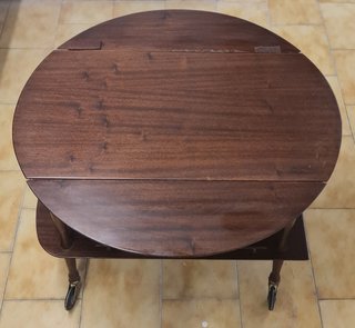 Camarera inglesa madera alas abatibles