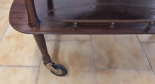 Camarera inglesa madera alas abatibles