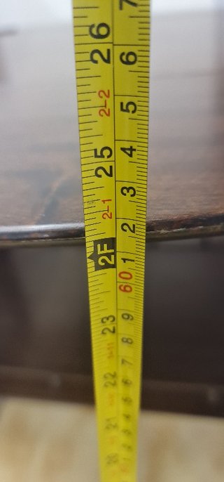 Camarera inglesa madera alas abatibles