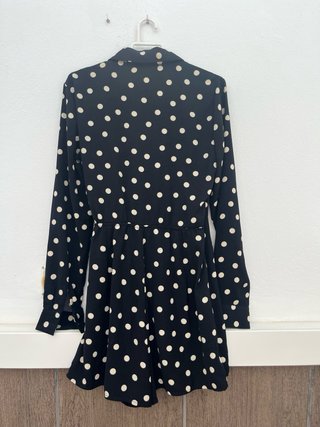 Vestido lunares Stradivarius talla M
