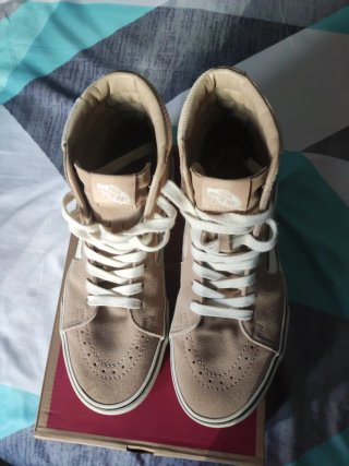 Zapatillas Vans SK8-Hi Beige Patchwork