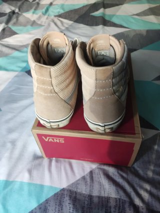 Zapatillas Vans SK8-Hi Beige Patchwork