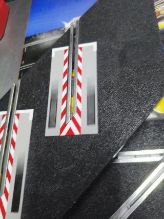 Scalextric Salida Le Mans Pista Negra Antigua