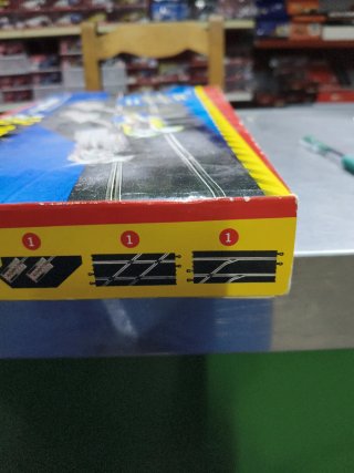 Scalextric Salida Le Mans Pista Negra Antigua