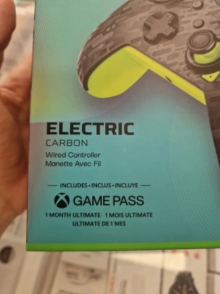 Mando PDP Electric Carbon Xbox