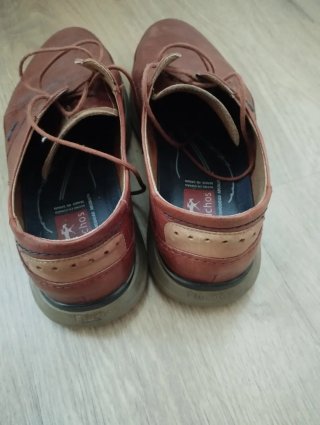 Zapatos Fluchos Piel Marrón