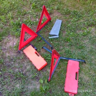 Lote Lotto 3 triangolo emergenza stradale