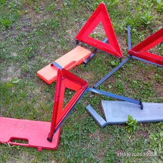 Lote Lotto 3 triangolo emergenza stradale