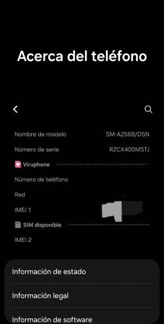 Samsung Galaxy A25 5G Azul Marino