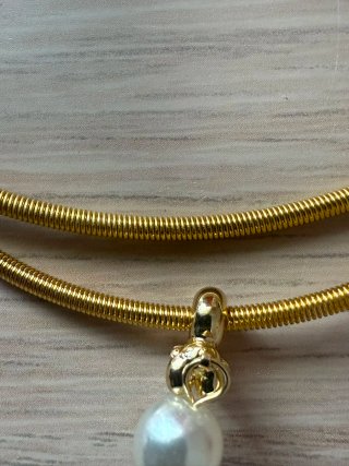 Collar Tous Oro y Perlas