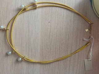 Collar Tous Oro y Perlas