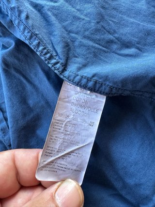 Camicia Bikkembergs Blu Taglia XL