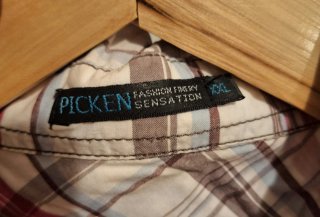 Camisa de cuadros hombre