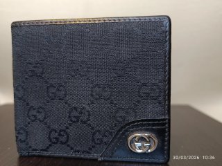 Cartera Gucci Negra GG