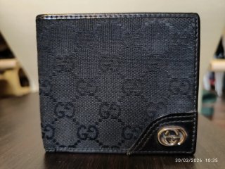 Cartera Gucci Negra GG
