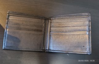 Cartera Gucci Negra GG