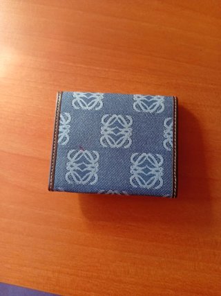 Cartera Loewe Monograma Azul