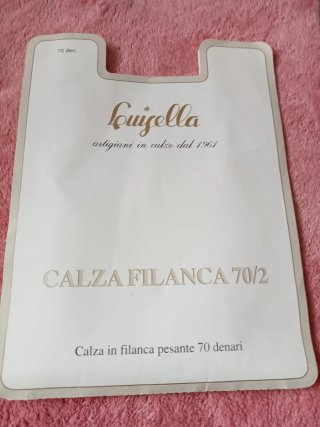 2 pacs di calze coprenti in filanca 70 den NOCE