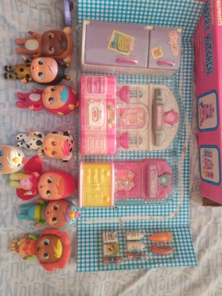 Lote Bebés Llorones con Cocinita