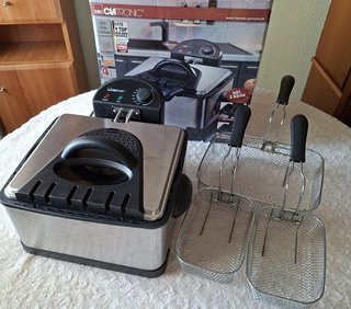 Freidora Clatronic 4L - 3 Cestas