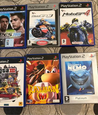 Lote Juegos PlayStation 2 PS2