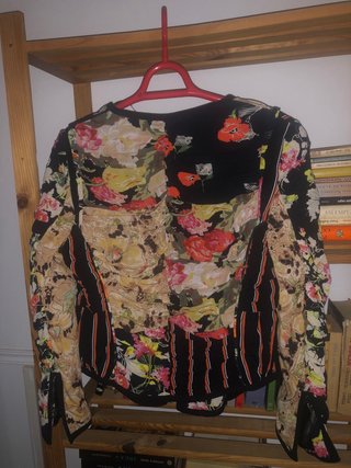 Chaqueta Zara floral mujer