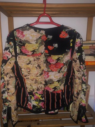 Chaqueta Zara floral mujer