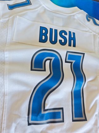 Camiseta NFL Lions Bush 21 Talla S