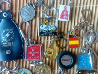 Lote 36 Llaveros Vintage