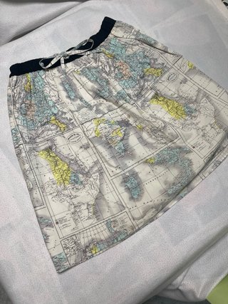 Falda Cortefiel Mapamundi Talla M