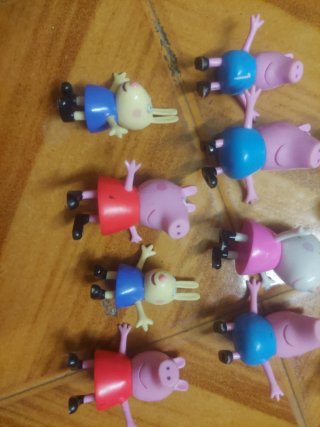 Figuras Peppa Pig y amigos