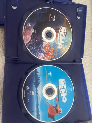 DVD El Libro de la Selva y Buscando a Nemo