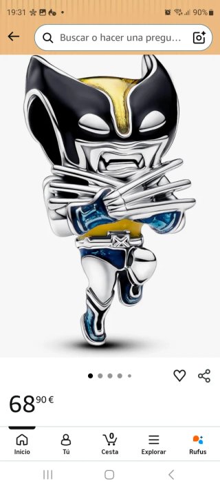 Charm Pandora Marvel Lobezno