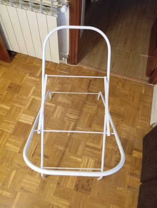 Minicuna de mimbre con capota