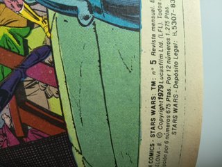 Cómic Star Wars No 1 Retapado Ediciones Surco 1984
