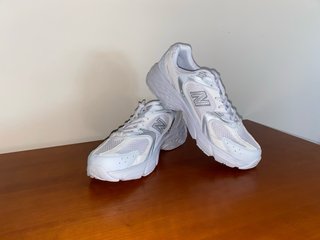 Zapatillas New Balance 530 Blancas y Plata