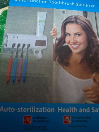 Esterilizador de cepillos de dientes automático