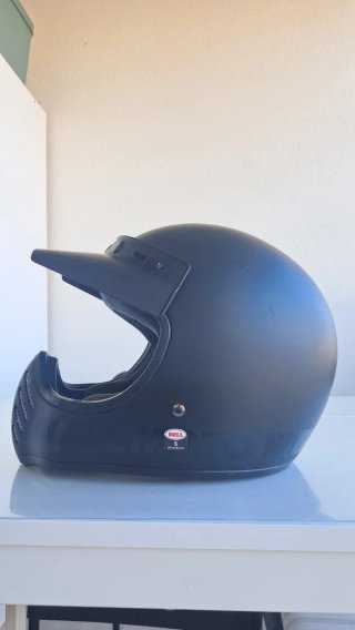 Casco Bell Moto III Negro talla S scrambler