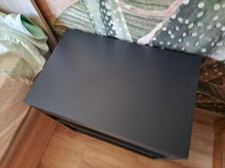Mesita Noche Vikhammer Ikea Negra