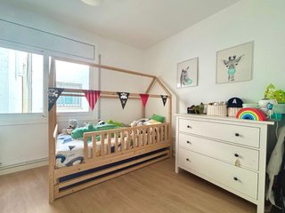 Cama Montessori Madera Cabaña doble cama