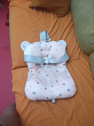 Bañera plegable bebé + adaptador + cojín baño