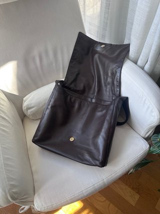 Bolso vintage LOEWE marrón piel